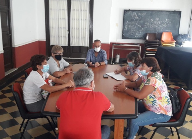 Reunión para ultimar detalles.