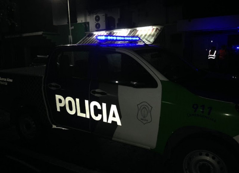 Intervención policial.