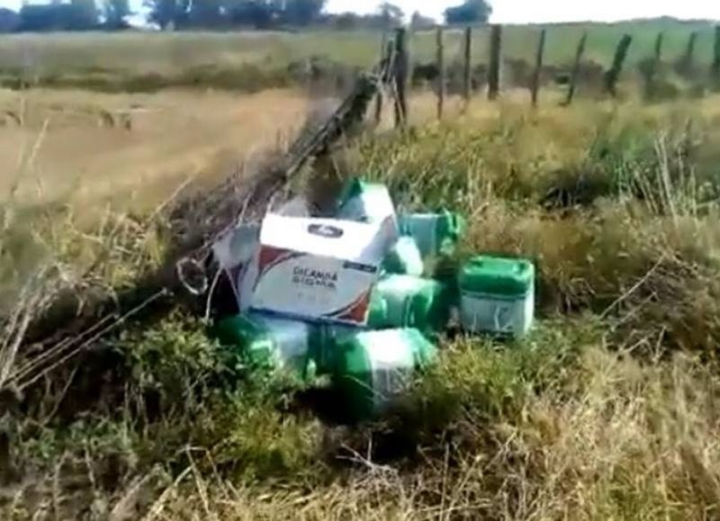 Captura del video realizado tras la denuncia del Foro de Ambientalistas Junín (Fodaj).