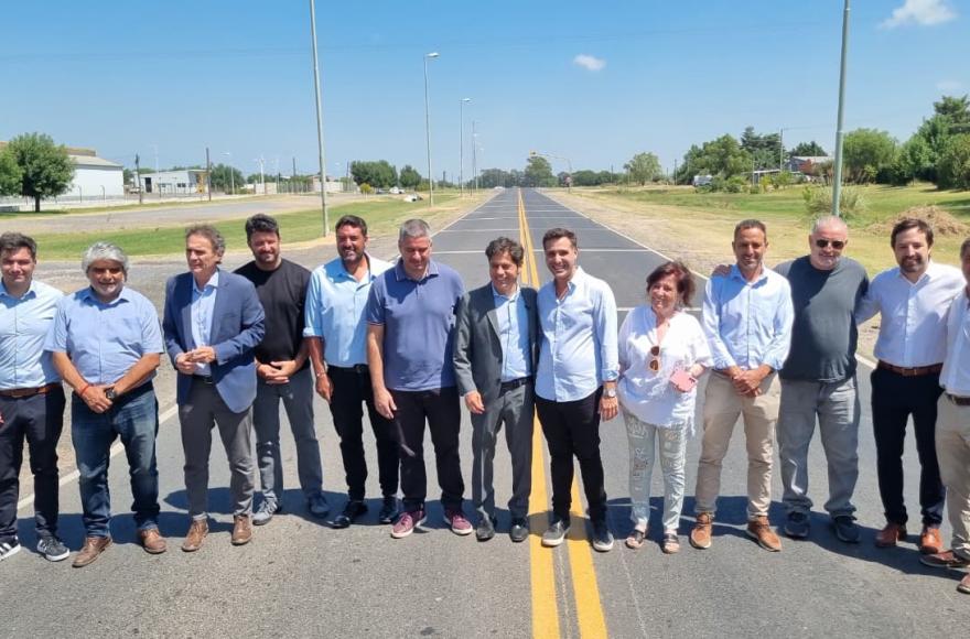 Repavimentación de la Ruta 31.