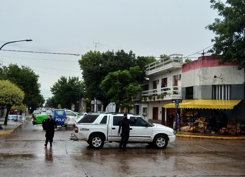 Jornada signada por la lluvia.