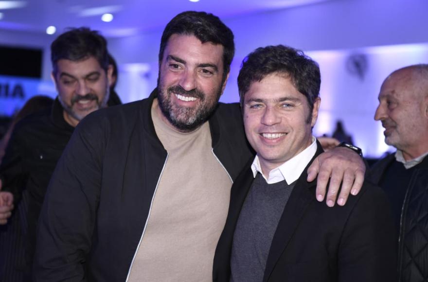 Ramiro Baguear y Axel Kicillof.