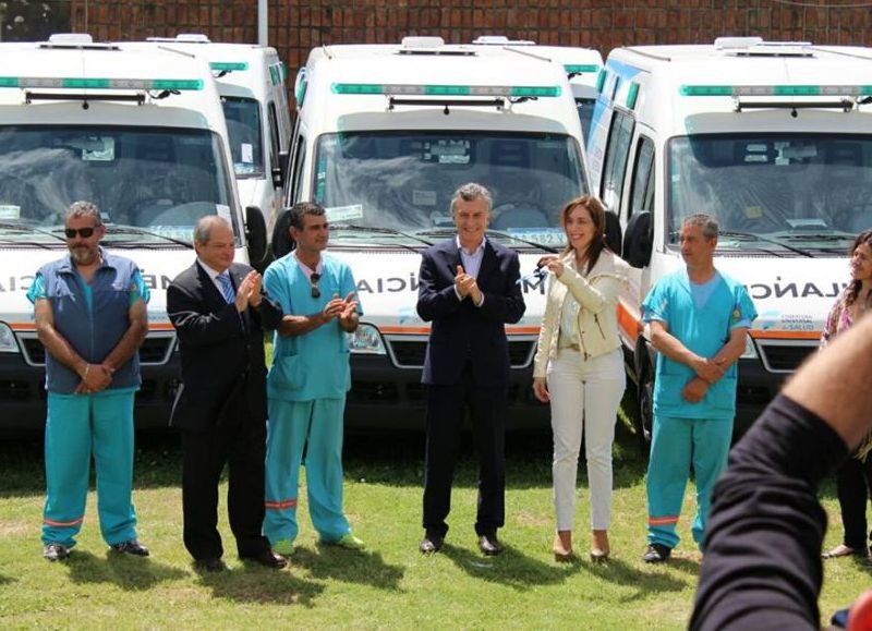 Macri y Vidal encabezaron el acto.