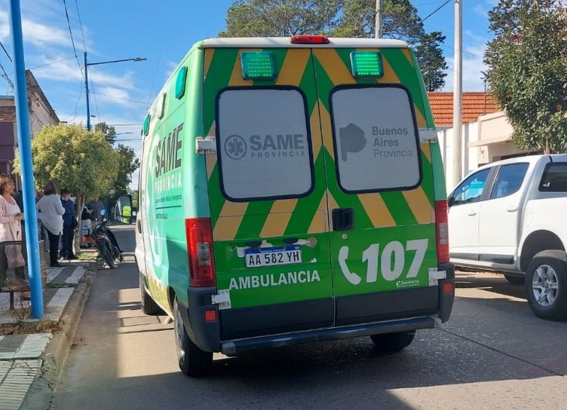 Rápida intervención del servicio de emergencias.