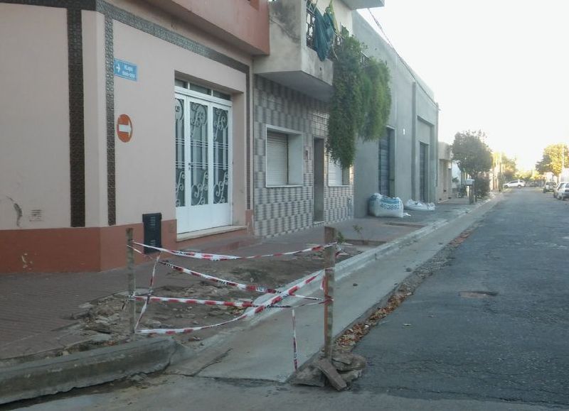 Se terminarían las tres pendientes en calle Hilario Lagos.