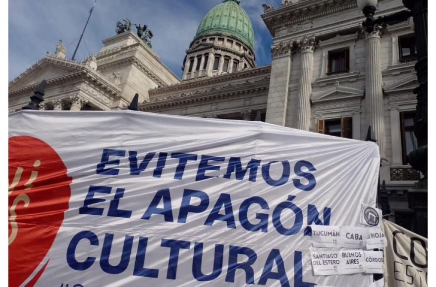 Actividad enmarcada en una protesta nacional.