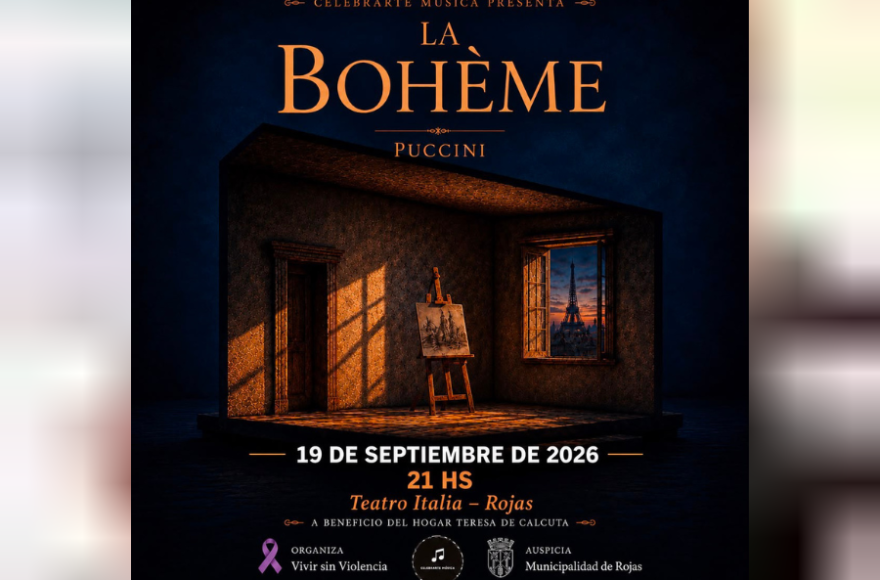 La función será el 19 de septiembre.