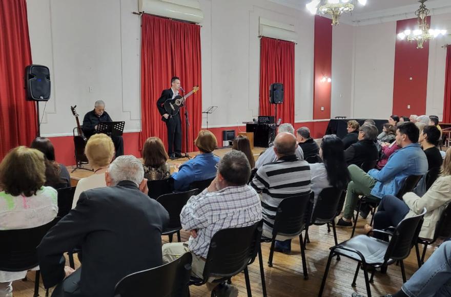 Un pasaje del show del sábado.