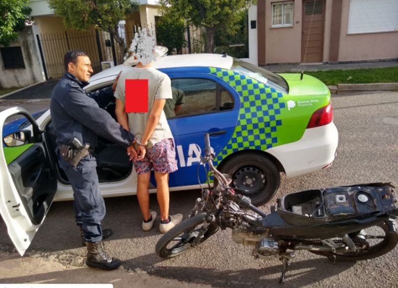 Eficaz intervención policial.