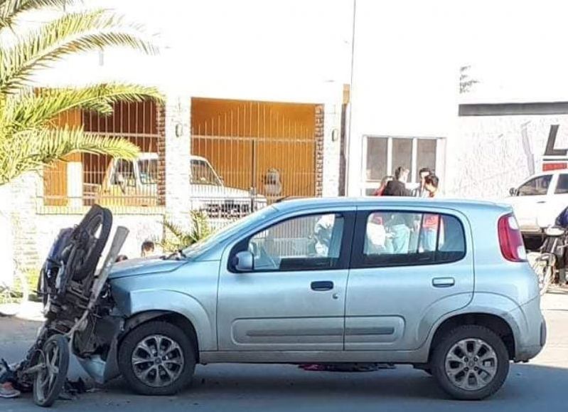 Milagrosamente no hubo heridos de consideración.