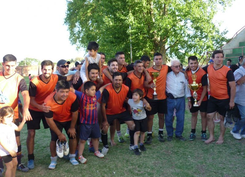 El plantel que se consagró.