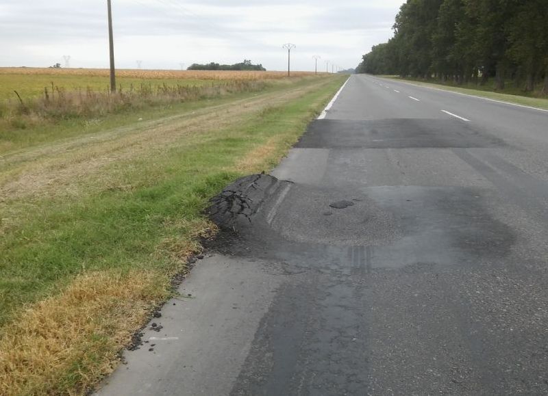 Trampas mortales en tramos de Rojas a Pergamino.