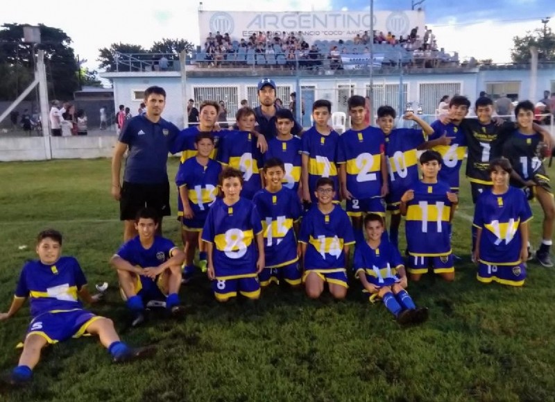 En sub-13 hay finalísima entre Boca y Argentino A.