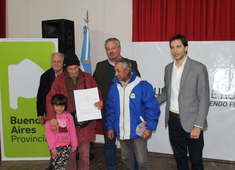 Acto encabezado por el intendente Rossi.