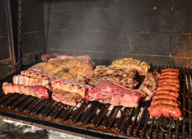Tradicional comida argentina.