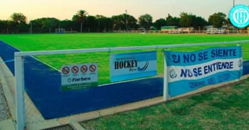 Inauguración oficial de la cancha de césped sintético.