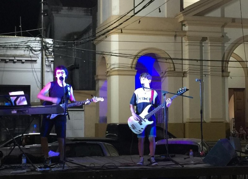 Uno de los shows musicales.