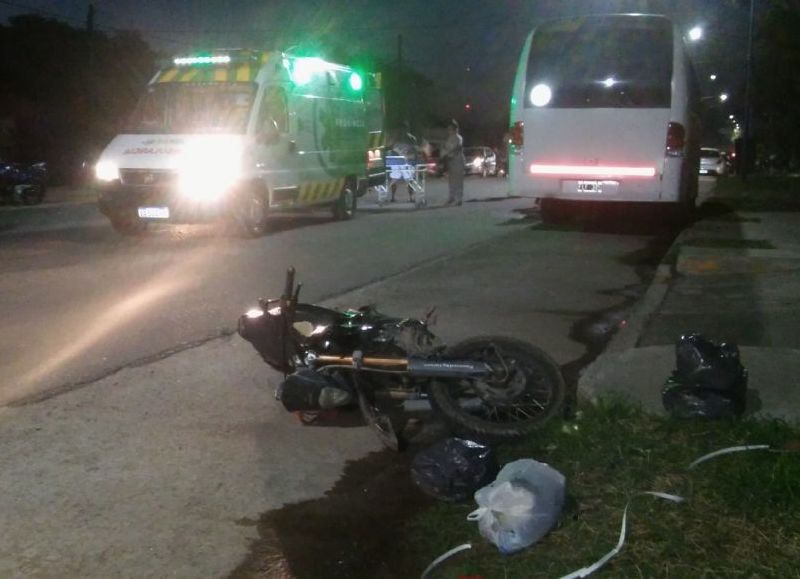 Imágenes del siniestro vial