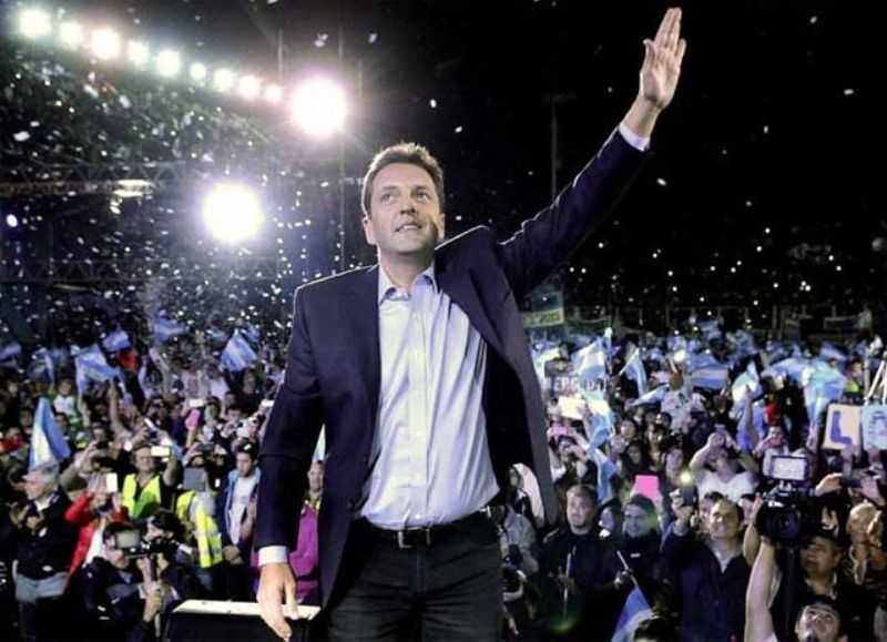 Sergio Massa, líder del Frente Renovador.