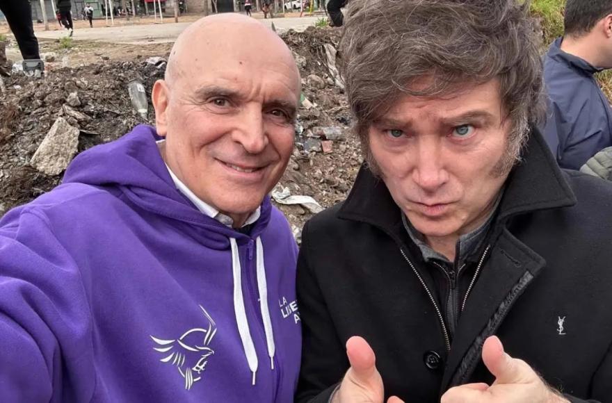 Con la cara de Espert, Milei logró apoyo.