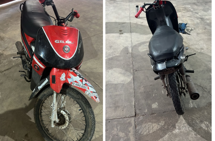 Según se informó, al cargar los números del rodado en la base de datos de la Policía Comunal, se constató que el mismo figuraba como robado.