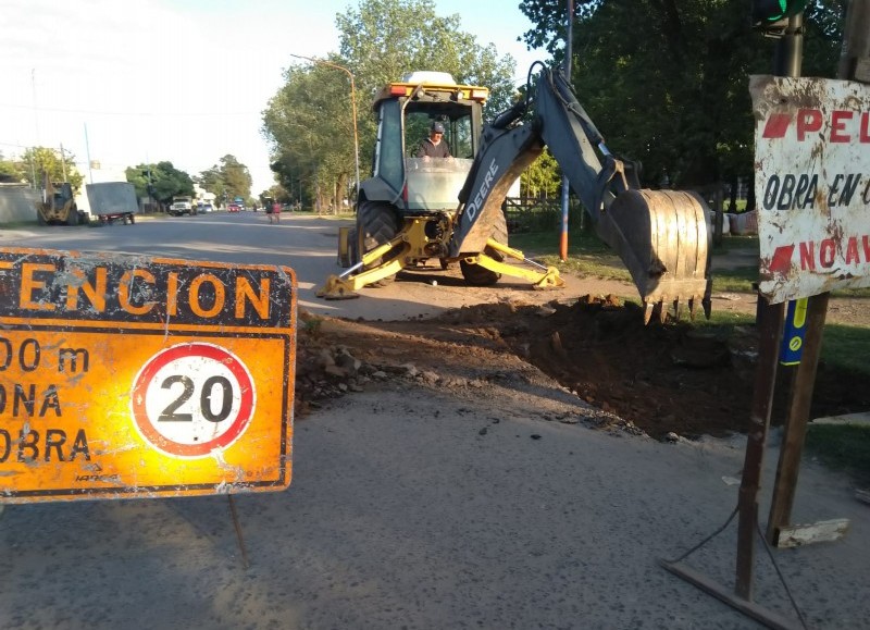 Siguen las obras.