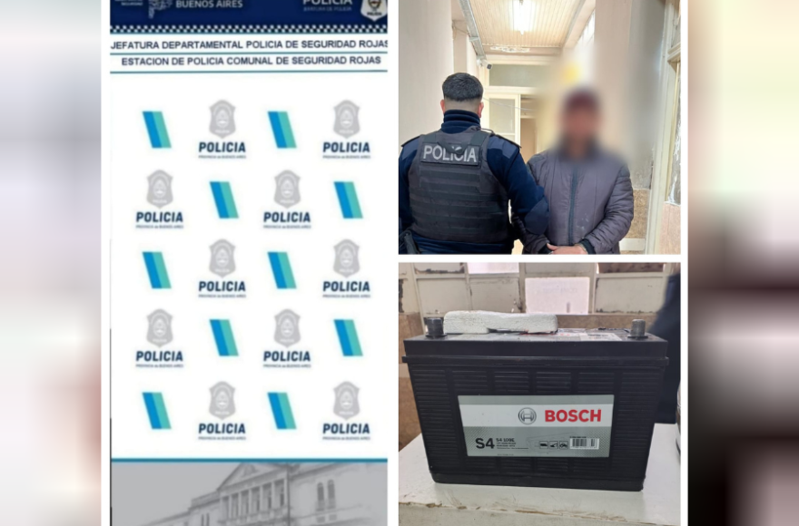 El hombre se encuentra a disposición de la justicia.