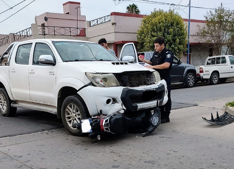 El siniestro ocurrió en Francisco Roca y Sarmiento