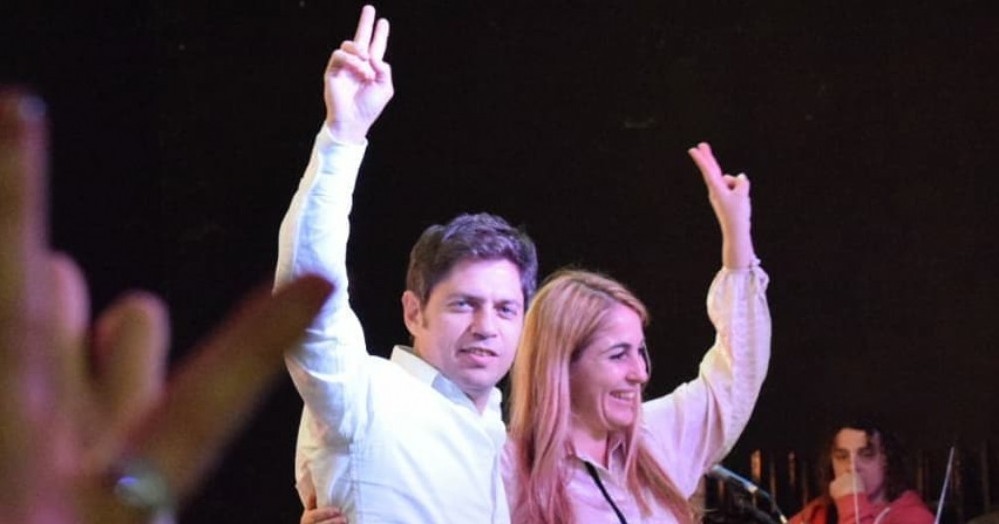 Junto a Axel Kicillof.