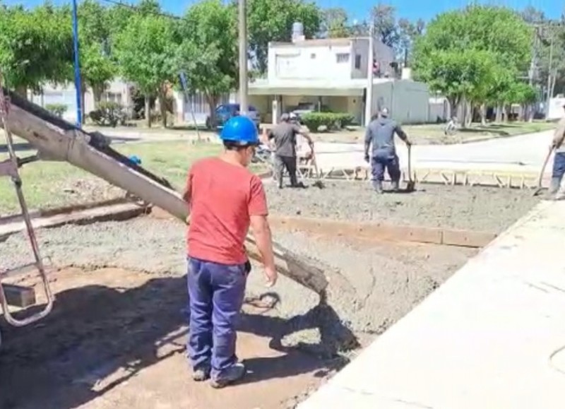 Retomaron los trabajos.