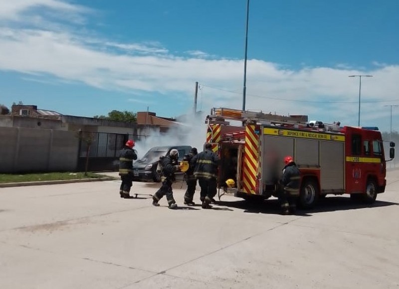Actuó rápidamente Bomberos.