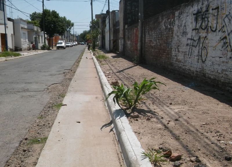 Estado actual de la calle