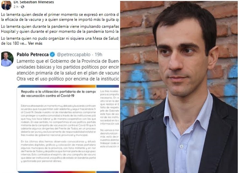 Las duras palabras del doctor Sebastián Meneses contra Pablo Petrecca.