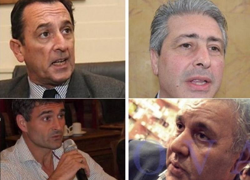 Algunos de los precandidatos.