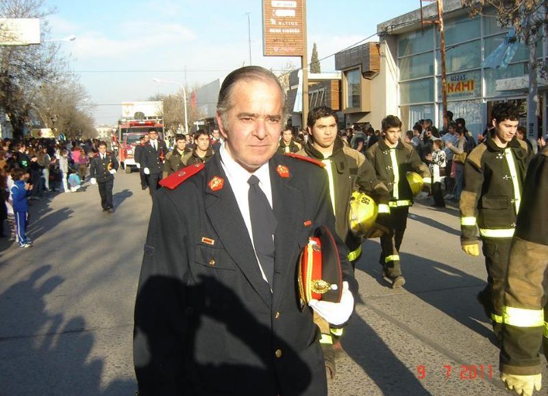 Histórico integrante del cuerpo de Bomberos.