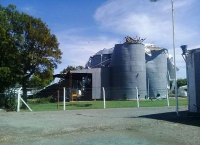 Habría causado daños en el campamento “San Luis” de la firma Monsanto-Bayer.