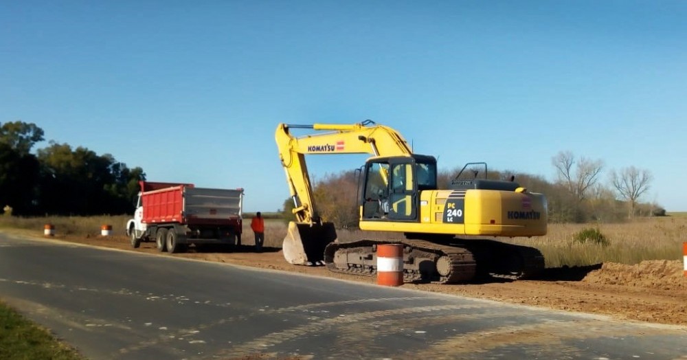 La empresa ya trabaja en Ruta 32, entre Salto y Pergamino.