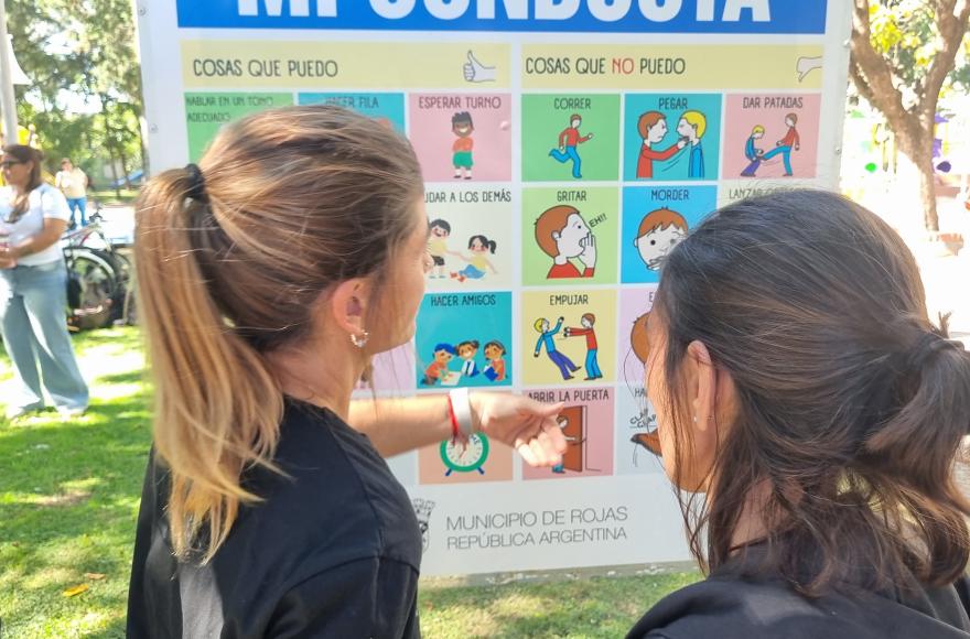 La actividad fue coordinada por el área de Terapia Ocupacional.