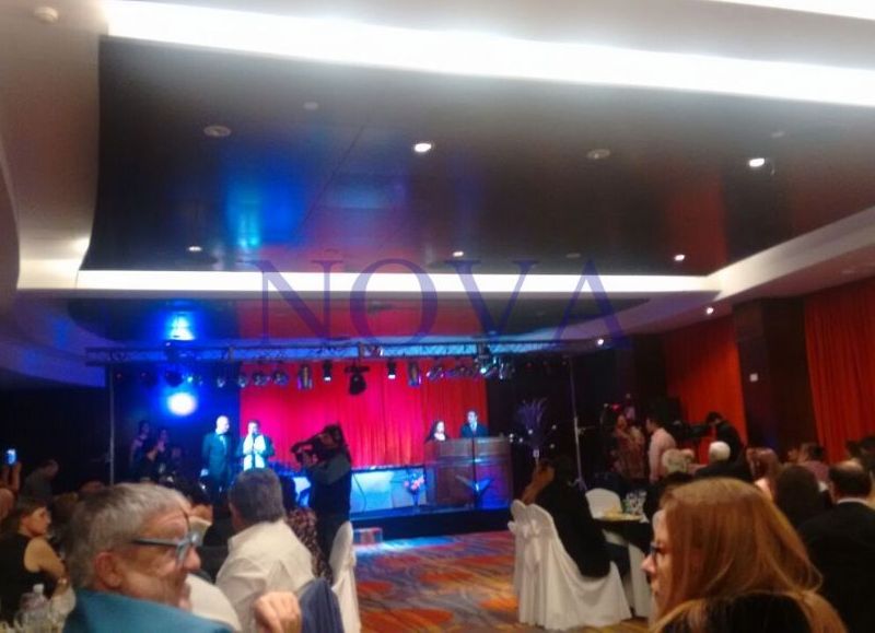 Salón Mimosa del Hotel Rayentray donde se celebraron los Premios Ballenas. (Foto: NOVA)