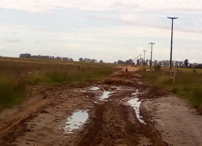 El armado de las rampas de acceso depende del mejoramiento del clima.