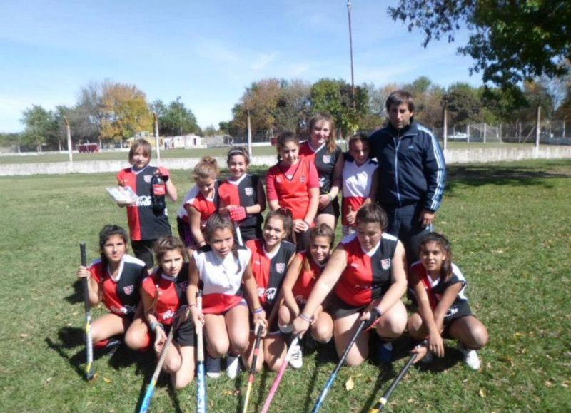 Las chicas de Hockey de Newbery.