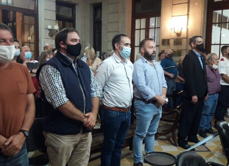 Un pasaje de la sesión especial.