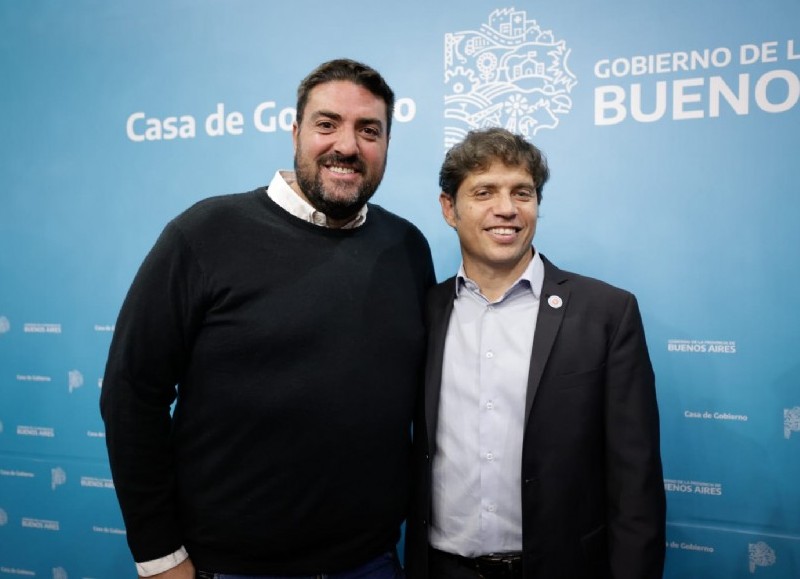 Ramiro Baguear y Axel Kicillof.