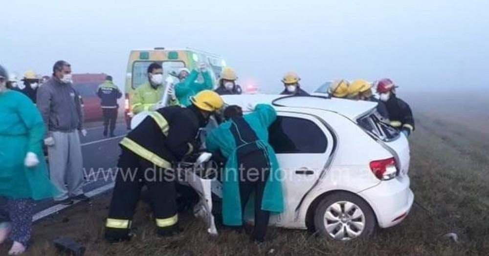 Murió una mujer de Villegas que se dirigía a Junín.