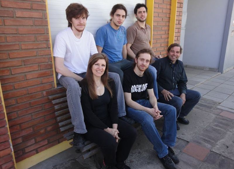 Araceli Rodríguez junto a su familia, un modelo a seguir.