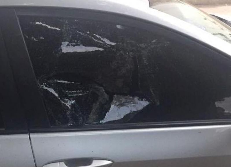 Las cámaras de seguridad captaron el momento del hecho.