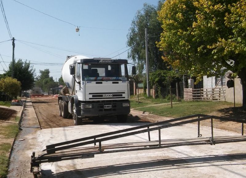 La obra está próxima a concluirse.