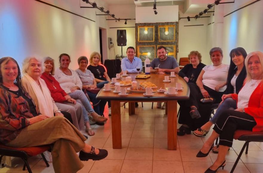  Bouvier y Palmieri encabezaron la jornada en un espacio pensado para el intercambio y la puesta en valor de las historias personales y colectivas de las homenajeadas.