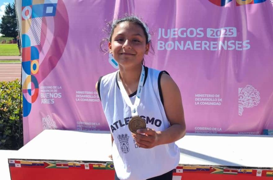Kendra Taborda volvió a destacarse al obtener la medalla de oro.
