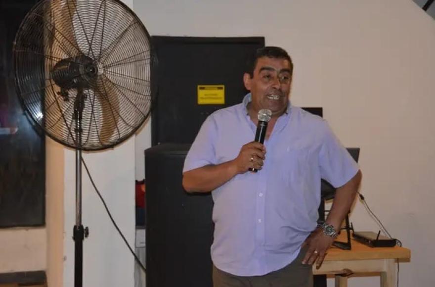 Enrique Alvarado, titular del Sindicato de Empleados Municipales.